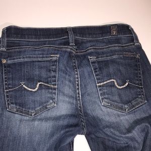 7 For All Mankind Gwenevere Distressed Jeans